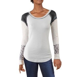 Free People - Bright Side Thermal Top, Size Small